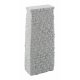 Single-Track Railroad Deck Bridge Stone Pier - Resin Casting -- Approximate 2-3/16 x 1-3/16 x 5-3/16′ 5.5 x 3 x 13.1cm, HO Wal