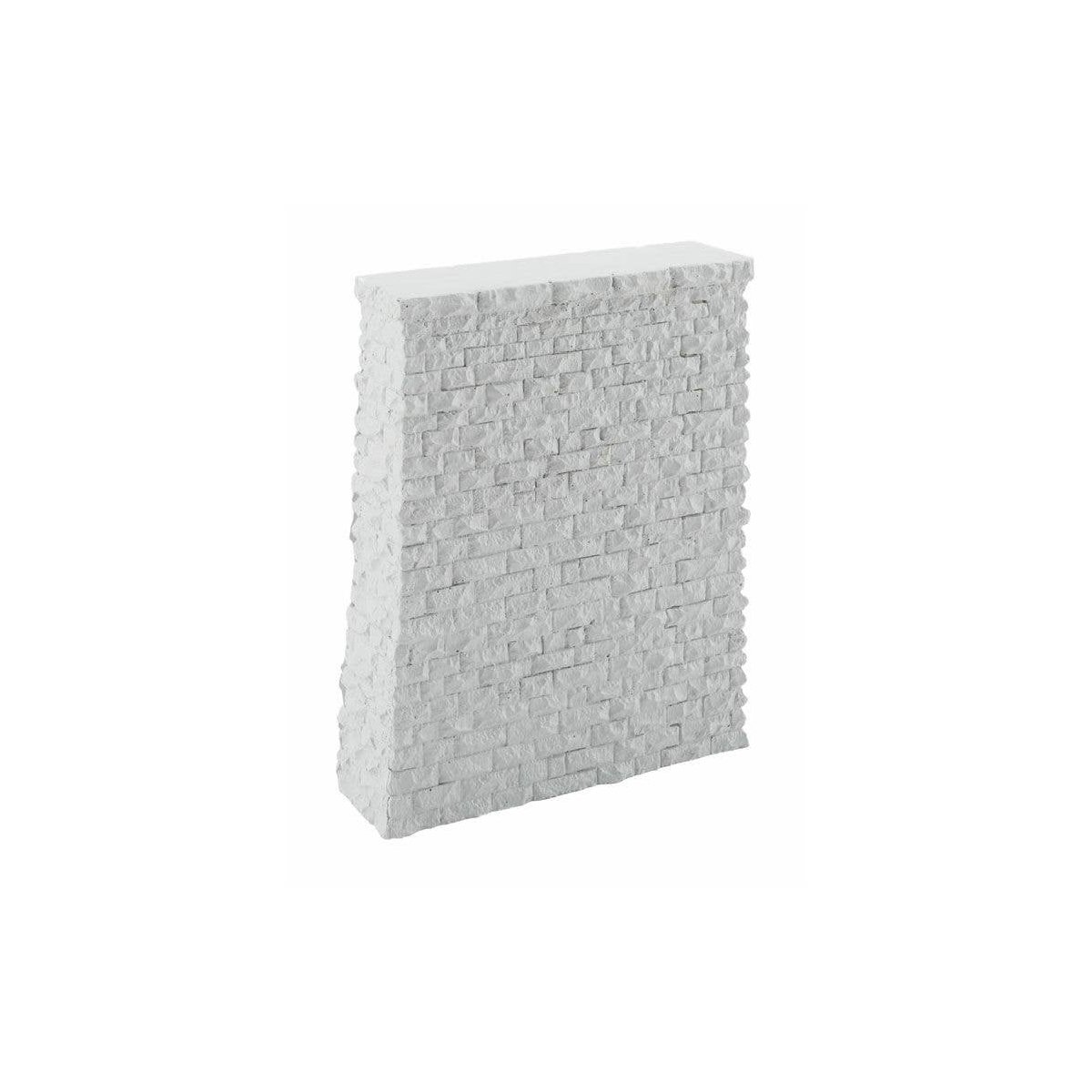Single-Track Railroad Bridge Stone Pier - Resin Casting -- Approximate dimensions: 4-3/16 x 1-5/16 x 5-3/16′ 10.6 x 3.3 x 13.1