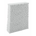 Single-Track Railroad Bridge Stone Pier - Resin Casting -- Approximate dimensions: 4-3/16 x 1-5/16 x 5-3/16′ 10.6 x 3.3 x 13.1