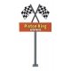 Auto Parts Store -- Kit - 9-15/16 x 8-7/8 x 2-7/8′ 25.2 x 22.5 x 7.3cm, HO Walthers Cornerstone 4114
