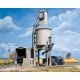 Concrete Coaling Tower -- Kit - Tower & Shed: 6-3/8 x 4-1/8 x 11′ 10.5 x 16.2 x 27.9cm, HO Walthers Cornerstone 3042