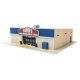 Hardware and Lumber Store -- Kit - Main Building: 8-7/8 x 9-15/16 x 2-13/16′ 22.5 x 25.2 x 7.1cm, HO Walthers Cornerstone 4119