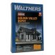Golden Valley Depot -- Kit - 6-1/2 x 3-3/8 x 4′ 16.2 x 8.4 x 10cm, HO Walthers Cornerstone 3532