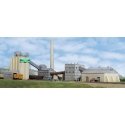 Valley Cement Plant -- Kit - Overall complex measures: 40-1/2 x 23-1/4 x 11.5′ 102.8 x 59 x 29.2c, HO, Walthers Cornerstone 30