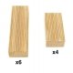 Hardware and Lumber Store -- Kit - Main Building: 8-7/8 x 9-15/16 x 2-13/16′ 22.5 x 25.2 x 7.1cm, HO Walthers Cornerstone 4119