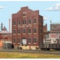 Plant No. 4 Background Building -- Kit - 6 x 2-1/4 x 7-1/2′ 15 x 5.6 x 18.7cm, HO, Walthers Cornerstone 3183