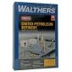 United Petroleum Refining -- Kit - 13-1/2 x 8-1/4 x 15′ 34.3 x 21 x 38.1cm, HO Walthers Cornerstone 3705