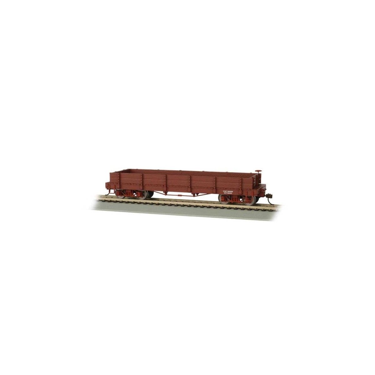 Wood Gondola - Spectrum(R) -- Data Only (oxide red), On30, Bachmann Industries 27201