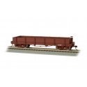 Wood Gondola - Spectrum(R) -- Data Only (oxide red), On30, Bachmann Industries 27201