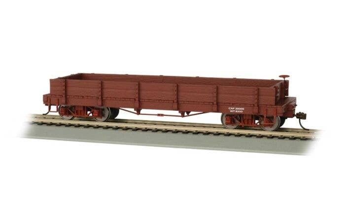 Wood Gondola - Spectrum(R) -- Data Only (oxide red), On30, Bachmann Industries 27201