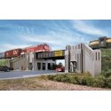 Art Deco Highway Underpass -- Kit - 13-7/8 x 11 x 6′ 35.2 x 27.9 x 15.2cm, HO, Walthers Cornerstone 3190