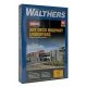 Art Deco Highway Underpass -- Kit - 13-7/8 x 11 x 6′ 35.2 x 27.9 x 15.2cm, HO Walthers Cornerstone 3190