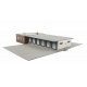 Cross-Dock Truck Facility -- Kit - 16-5/16 x 19-3/16 x 3-1/8′ 41.4 x 48.7 x 7.9cm, HO Walthers Cornerstone 4131