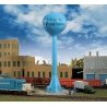 Modern Water Tower -- Kit - 1-1/4′ 3.2cm Diameter x 6-1/2′ 16.5cm Tall, N Walthers Cornerstone 3814