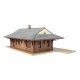 Pennsylvania System Brick Combination Station -- Kit - 12-5/8 x 6 x 3-15/16′ 32 x 15 x 10cm, HO Walthers Cornerstone 3553