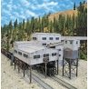 Diamond Coal Corporation -- Kit - 19-3/8 x 13-3/16 x 7-1/2′ 49.2 x 33.4 x 19cm, HO, Walthers Cornerstone 4046
