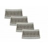 Curved Code 83 Roadbed Track - MagneLock -- 1/3 20′ Radius Curve pkg(4), HO, Lionel 8768074