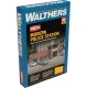 Modern Police Station -- Kit - 8 x 7-5/8 x 3′ 20.3 x 19.3 x 7.6cm, HO Walthers Cornerstone 4201