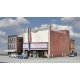 Rivoli Theatre -- Kit - 6-1/8 x 9-3/4 x 7-1/2′ 15.3 x 24.3 x 18.7cm, HO Walthers Cornerstone 3771