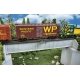 70′ Single-Track Railroad Deck Girder Bridge -- Kit - 9-5/8 x 1-3/8 x 1-1/2′ 24.4 x 3.5 x 3.8cm, HO Walthers Cornerstone 450