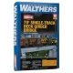 70′ Single-Track Railroad Deck Girder Bridge -- Kit - 9-5/8 x 1-3/8 x 1-1/2′ 24.4 x 3.5 x 3.8cm, HO Walthers Cornerstone 450