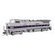 GE Dash 8-32BWH - ESU(R) Sound & DCC -- Amtrak(R) 509 - Phase IV (silver, blue stripe, red & wh, HO, WalthersMainline 19564