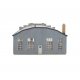 State Line Farm Supply -- Kit: 3-1/4 x 4-1/4 x 1-7/8′ Ramp: 1-3/16 x 4-7/8′, N Walthers Cornerstone 3808