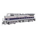 GE Dash 8-32BWH - ESU(R) Sound & DCC -- Amtrak(R) 506 (Phase IV silver, Blue Stripe, Red & Whit, HO, WalthersMainline 19563