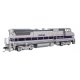GE Dash 8-32BWH - ESU(R) Sound & DCC -- Amtrak(R) 506 (Phase IV silver, Blue Stripe, Red & Whit, HO, WalthersMainline 19563