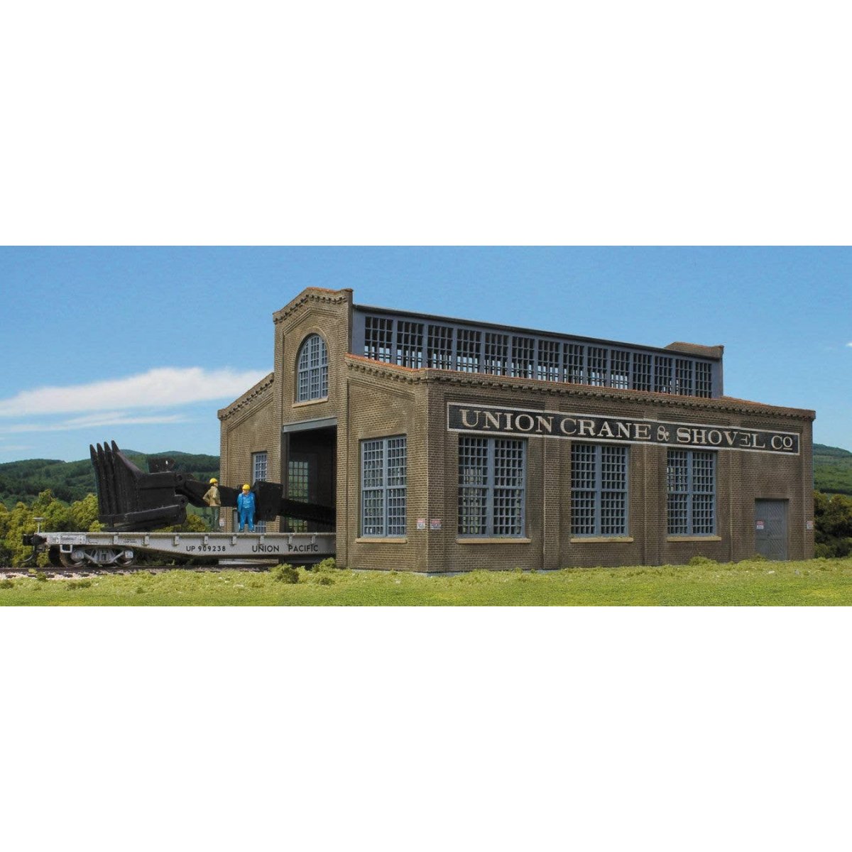 Union Crane and Shovel -- Kit - 9-3/8 x 7-1/8 x 5′ 23.8 x 17.8 x 12.7cm, HO Walthers Cornerstone 4021