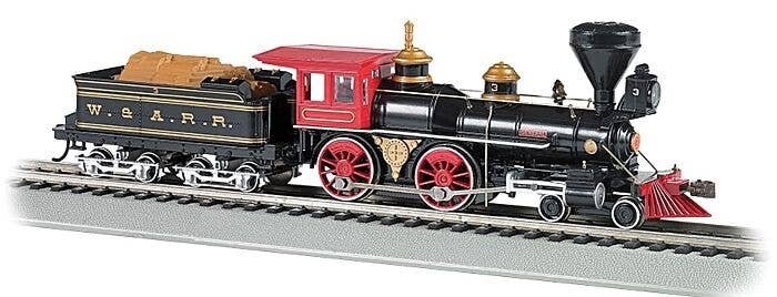 4-4-0 w/Wood Tender Load - Sound & DCC -- Western & Atlantic, HO, Bachmann Industries 52705