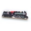 USRA 0-6-0 with Vanderbilt Tender - Standard DC with Smoke -- Great Northern 53 (green, blac, HO, Bachmann Industries 50714