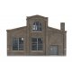 Union Crane and Shovel -- Kit - 9-3/8 x 7-1/8 x 5′ 23.8 x 17.8 x 12.7cm, HO Walthers Cornerstone 4021