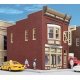 Perfect Perk Cafe -- Kit - 3-1/8 x 5-1/2 x 4-1/2′ 7.9 x 13.9 x 11.4cm, HO Walthers Cornerstone 3468