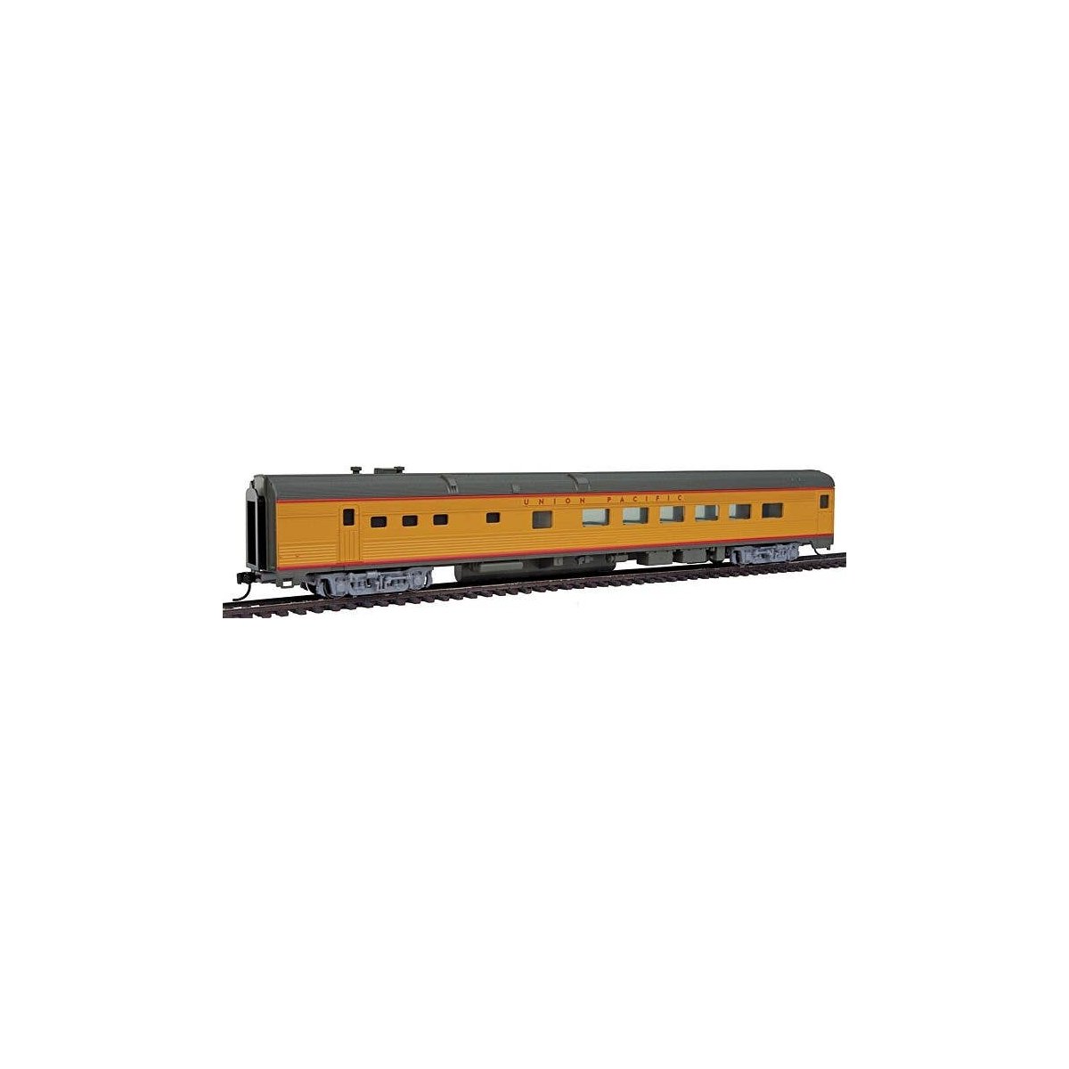 85′ Budd Diner - Ready to Run -- Union Pacific (Armour Yellow, gray, red), HO, WalthersMainline 30158