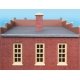 Perfect Perk Cafe -- Kit - 3-1/8 x 5-1/2 x 4-1/2′ 7.9 x 13.9 x 11.4cm, HO Walthers Cornerstone 3468