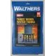 Wooden Water Tank pkg(3) -- Kit - Each: 4 x 2-3/8′ 10.1 x 6cm, HO Walthers Cornerstone 3507