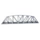 Arched Pratt Truss Railroad Bridge -- Single-Track - Kit - 23 x 3-1/16 x 5-1/4′ 58.4 x 7.8 x 13.3cm, HO Walthers Cornerstone 4