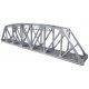 Arched Pratt Truss Railroad Bridge -- Single-Track - Kit - 23 x 3-1/16 x 5-1/4′ 58.4 x 7.8 x 13.3cm, HO Walthers Cornerstone 4