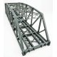 Arched Pratt Truss Railroad Bridge -- Double-Track Kit - 23 x 5 x 5-1/4′ 58.4 x 12.7 x 13.3cm, HO Walthers Cornerstone 4522