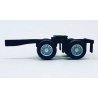 American Style Semi Trailers (Trailer Only) -- 2-Axle Converter Dolly, HO Herpa Models 460010