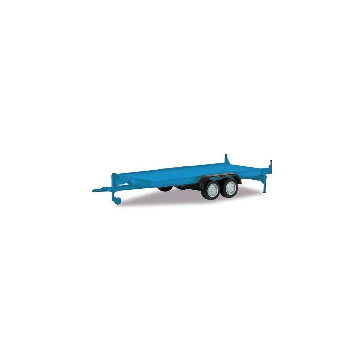 2-Axle Trailer -- For Cars or Pick-Ups, HO Herpa Models 52450