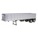 36′ Gravel Dump Trailer - Assembled -- Silver, HO, Herpa Models 5281
