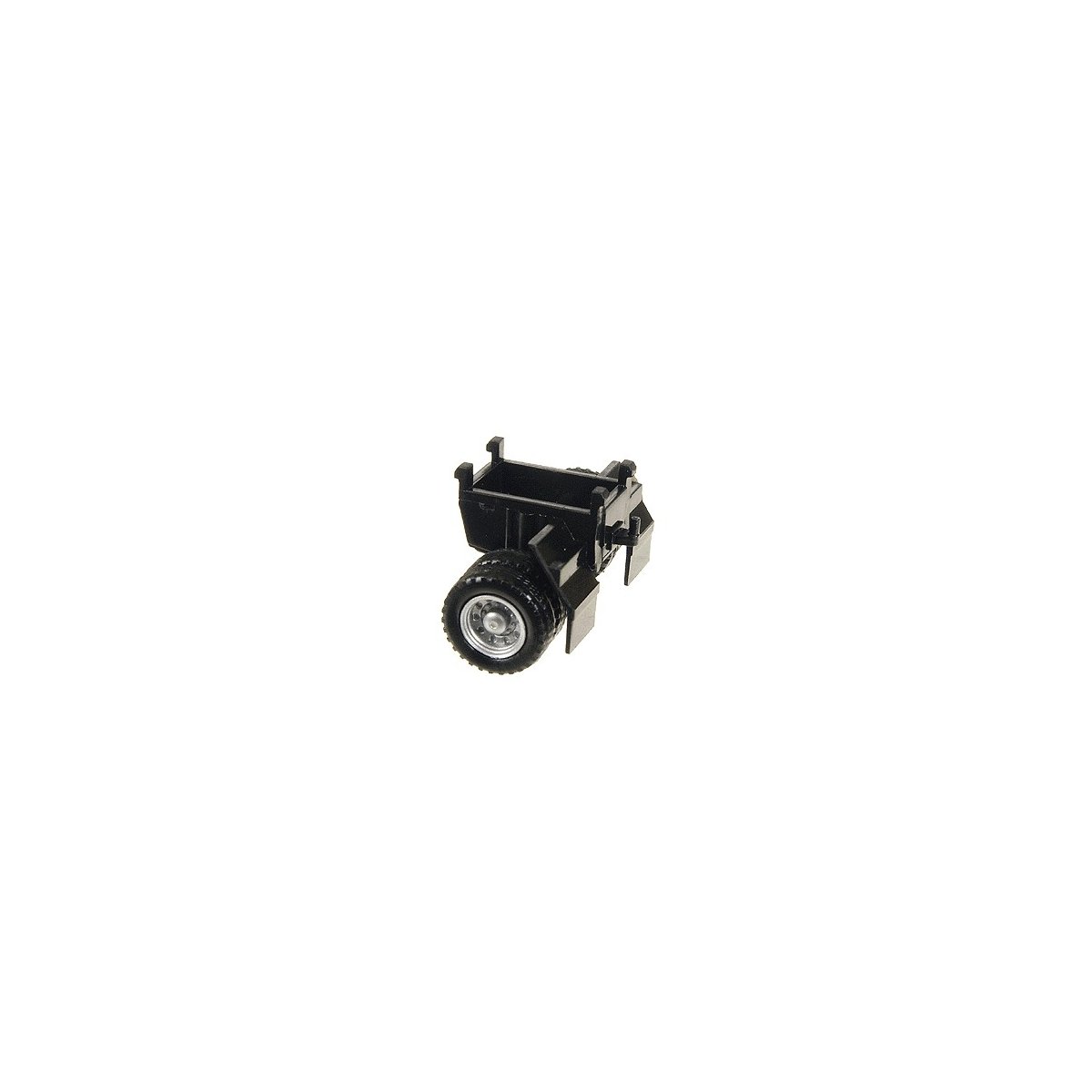 Semi Trailer (No Tractor) -- Single-Axle Trailer Chassis, HO Herpa Models 5301