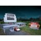 Skyview Drive-In Theater -- Kit - Screen Holds Most 7′ Tablets (7-7/8 x 5-5/16 x 9/32 to 15/32′), HO Walthers Cornerstone 34