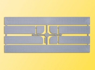 Sidewalk Pavement -- 100` 252cm / 67` 168cm, HO, Kibri 38629