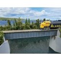 90′ Single-Track Railroad Deck Girder Bridge -- Kit - 12-7/16 x 1-3/16 x 1-3/16′ 31.5 x 3.0 x 3.0cm, HO Walthers Cornerstone