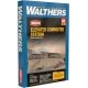 Elevated Commuter Station -- Kit - 20-1/2 x 6-7/8 x 4-11/16′ 52 x 17.4 x 11.9cm, HO Walthers Cornerstone 4563