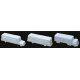 Vehicle Set - Unpainted White Styrene -- School Bus, City Bus & Semi, HO JTT Miniature Tree 97007