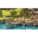 Fischersteg Event Pavilion -- Laser-Cut Kit - 5-1/16 x 2-1/16 x 2-13/16′ 12.9 x 5.2 x 7.1cm, HO, Noch Gmbh & Co 14264